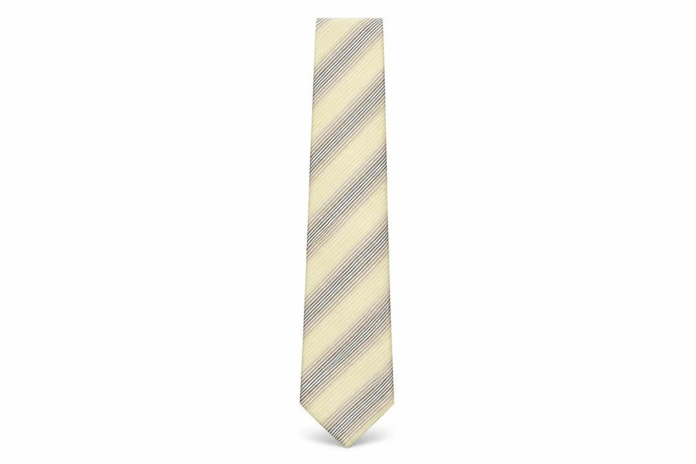 Soprano Mens Multicoloured Striped Silk Pointed Tie One Size