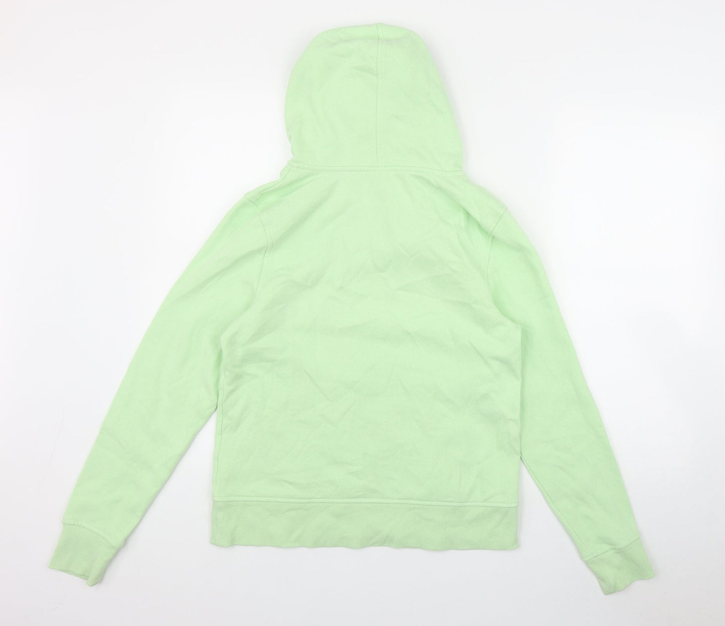 Amazon Womens Green  Cotton Pullover Hoodie Size S