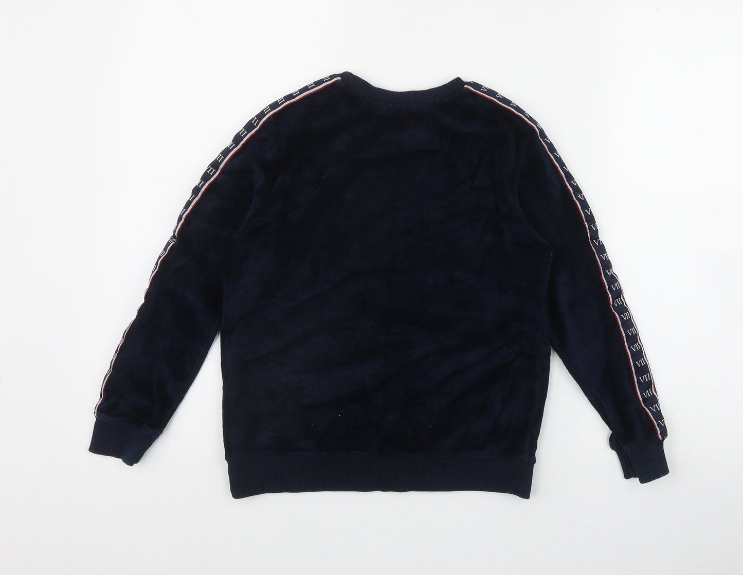 George Boys Blue  Polyester Pullover Sweatshirt Size 8-9 Years   - 'Epic Future'
