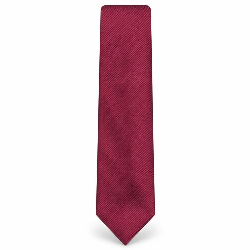Marks and Spencer Mens Purple Striped Polyester Pointed Tie One Size