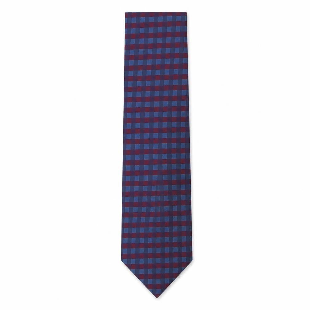Greenwoods Mens Multicoloured Plaids & Checks Polyester Pointed Tie One Size