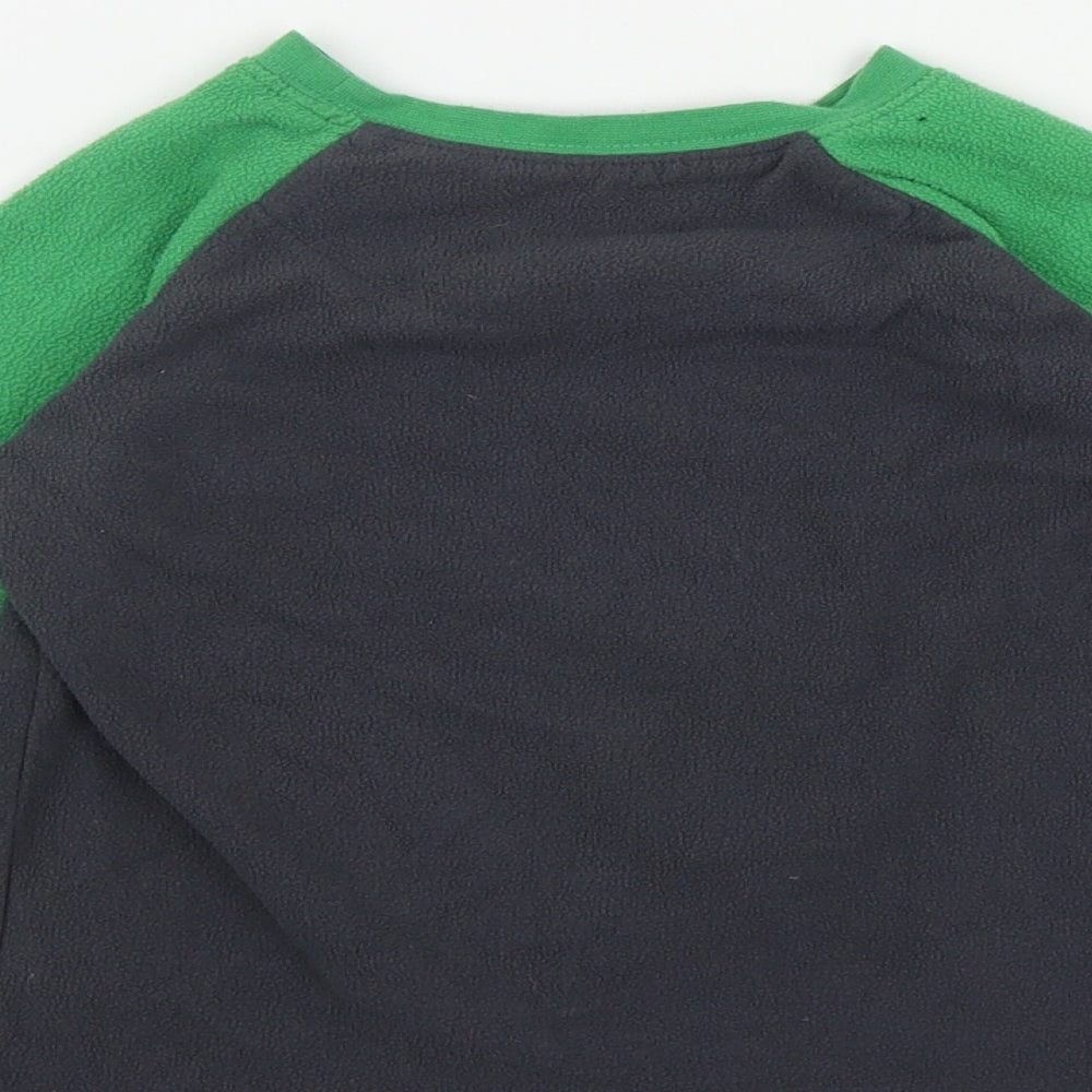 Primark Boys Grey  Polyester Basic T-Shirt Size 3-4 Years Round Neck  - Dinosaur
