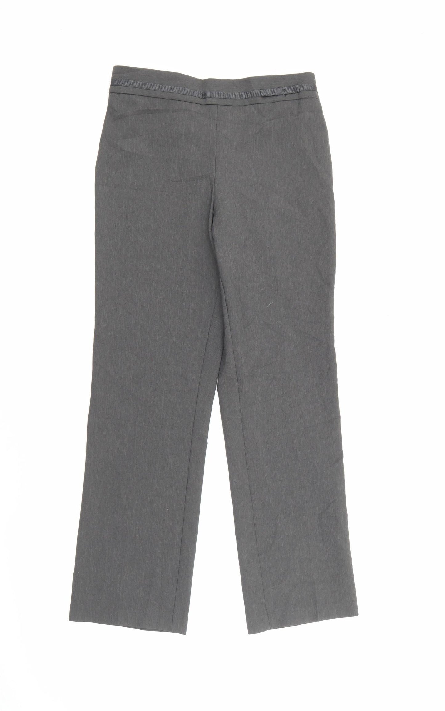 George Girls Grey  Polyester Dress Pants Trousers Size 10-11 Years  Regular