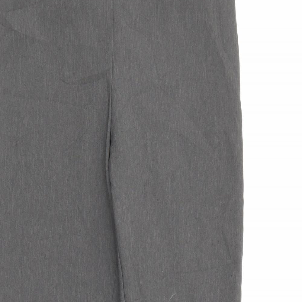 George Girls Grey  Polyester Dress Pants Trousers Size 10-11 Years  Regular