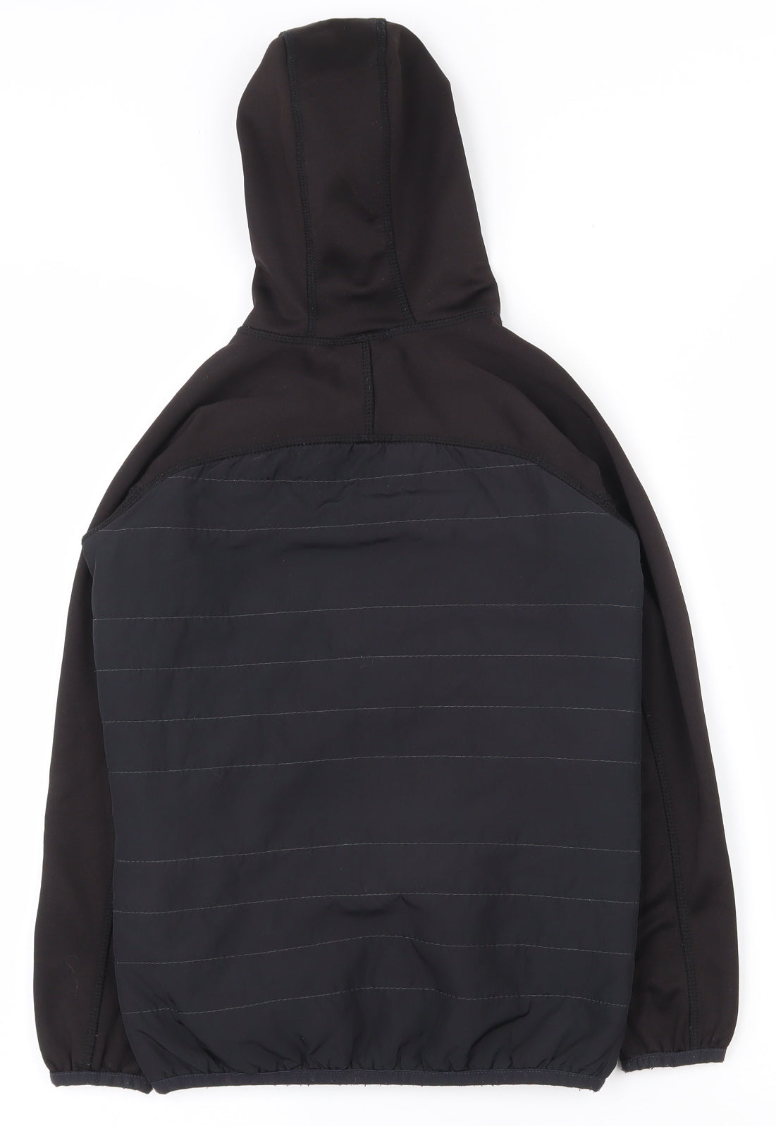 Crane Boys Black   Jacket Coat Size 9-10 Years  Zip