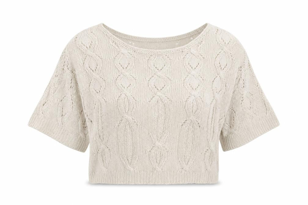 Matalan Womens White Boat Neck Argyle/Diamond Acrylic Pullover Jumper Size 10