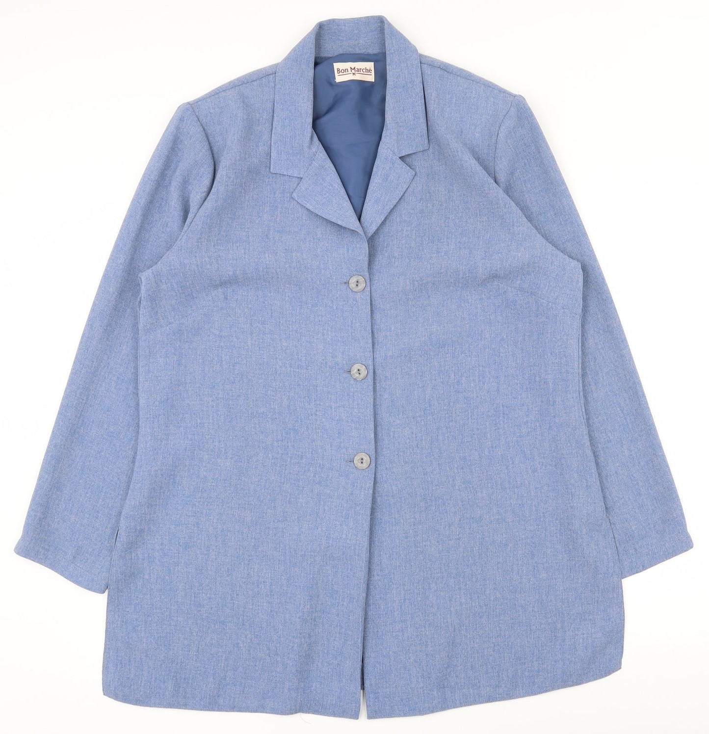 Bonmarché Womens Blue   Jacket  Size 18  Button