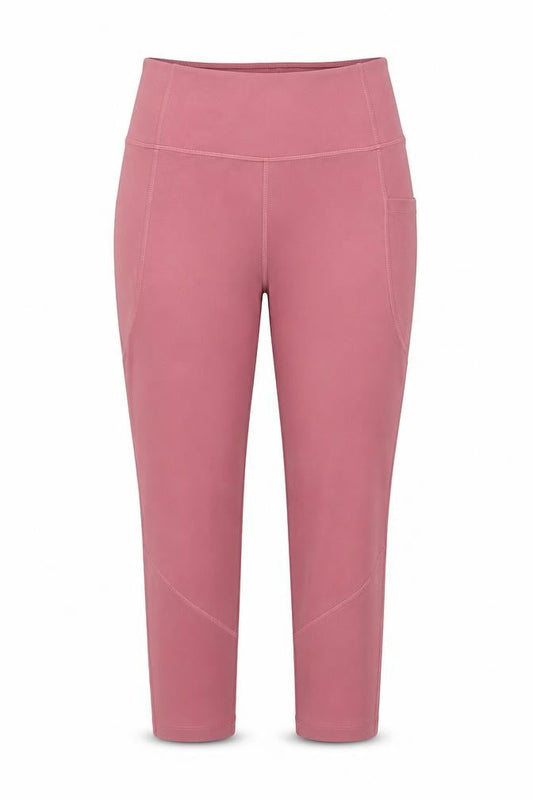 Very Womens Pink  Polyester Pedal Pusher Leggings Size M L25 in