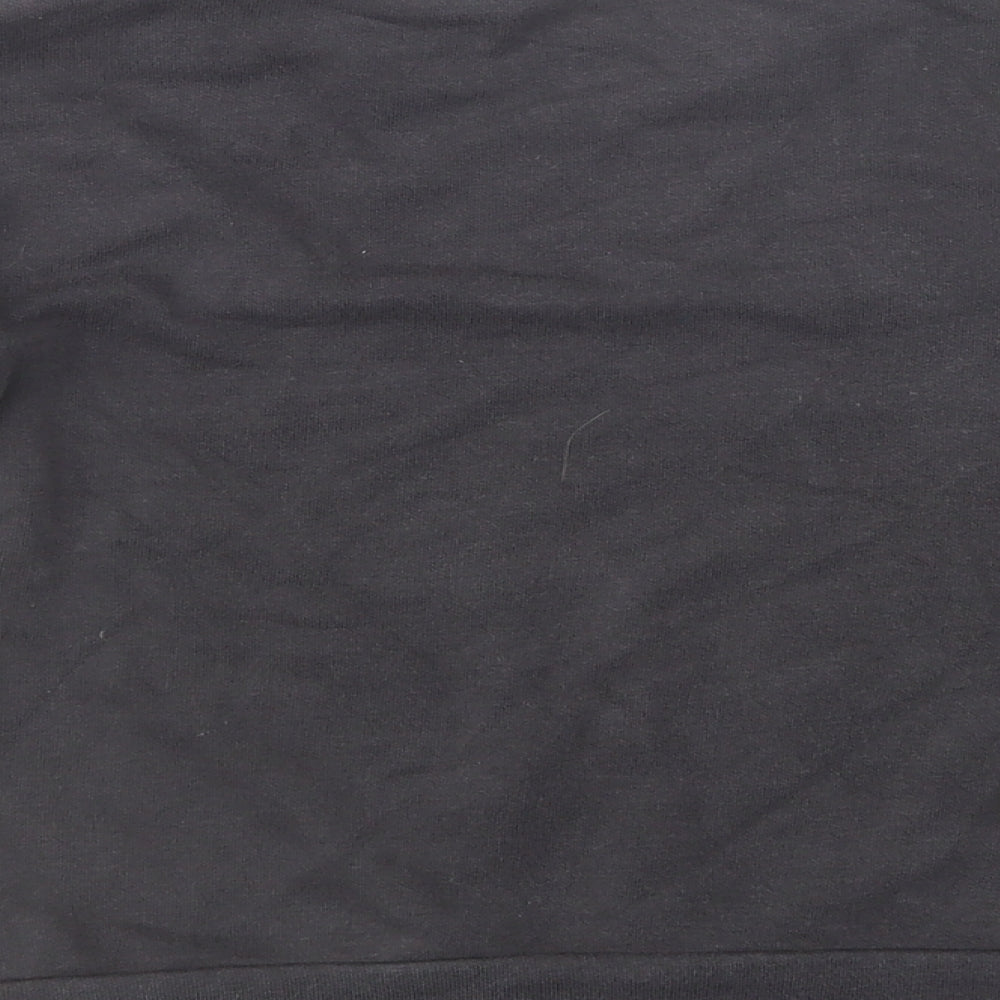 George Girls Black  Cotton Pullover Sweatshirt Size 4-5 Years  Pullover - Roarsome