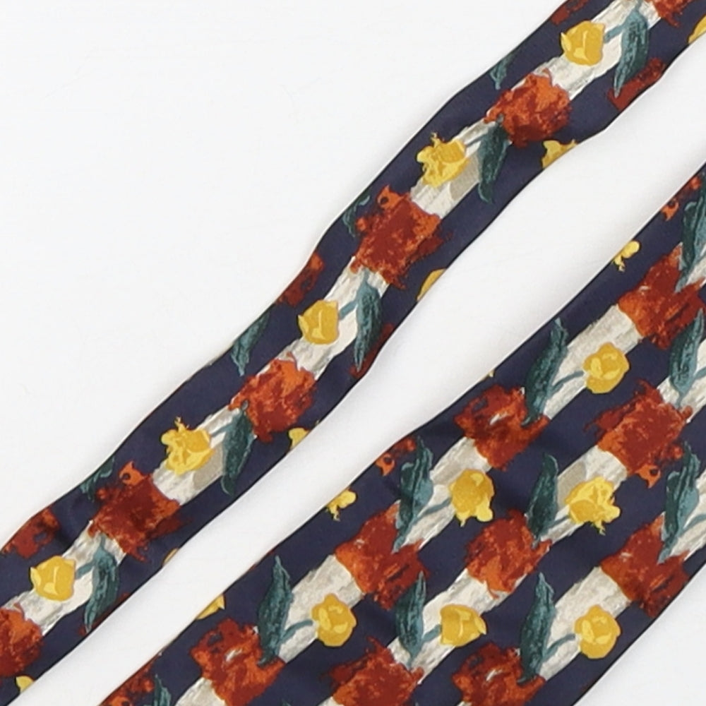 Debenhams  Mens Multicoloured Floral Silk Pointed Tie One Size