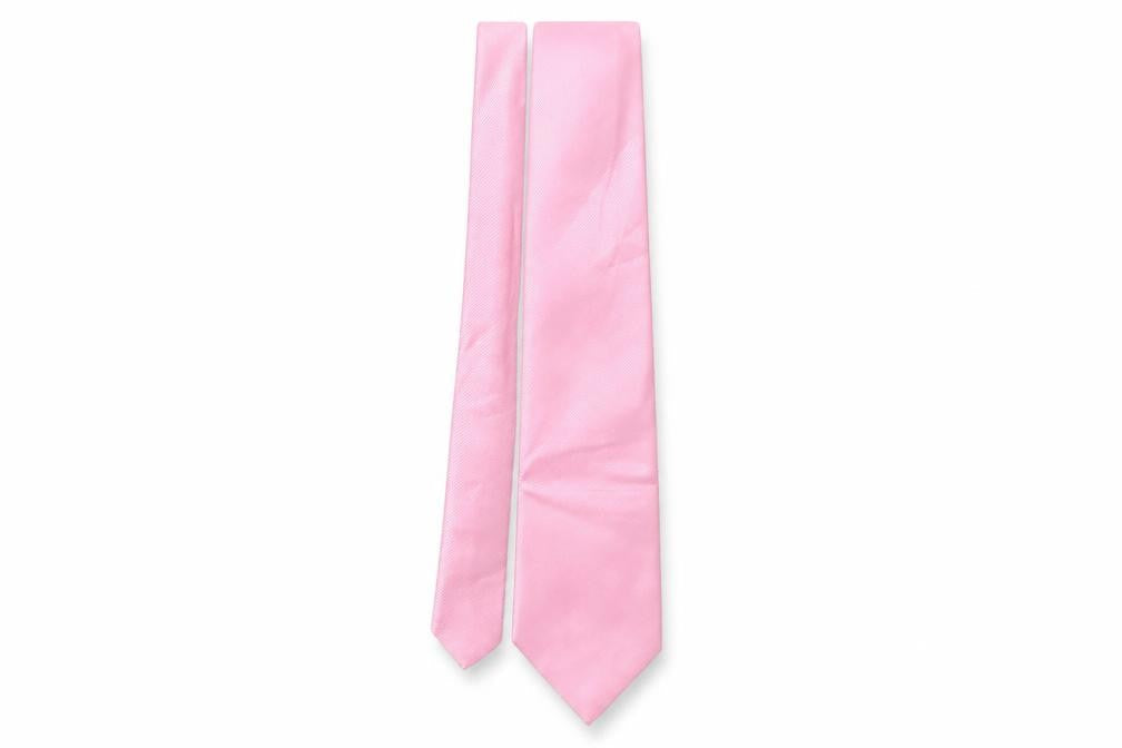 Marks and Spencer Mens Pink  Polyester Pointed Tie One Size