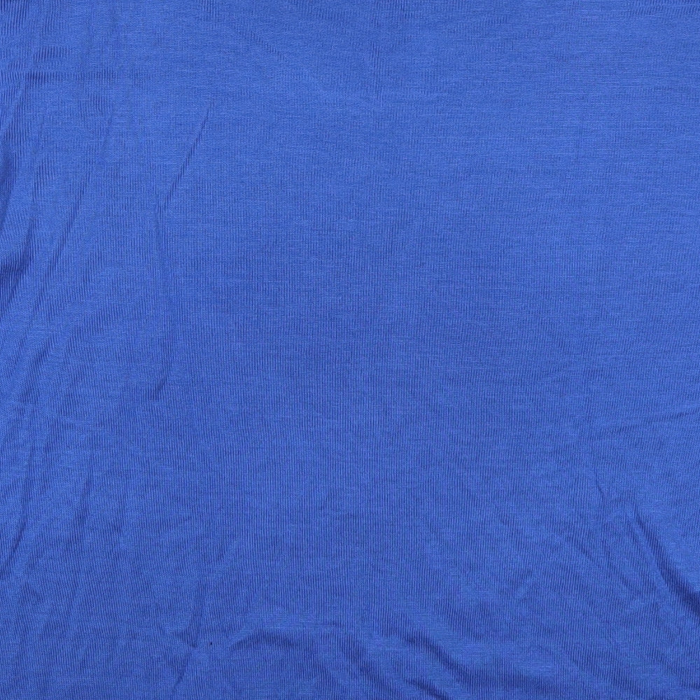 Dorothy Perkins Womens Blue Crew Neck  Acrylic Pullover Jumper Size 12