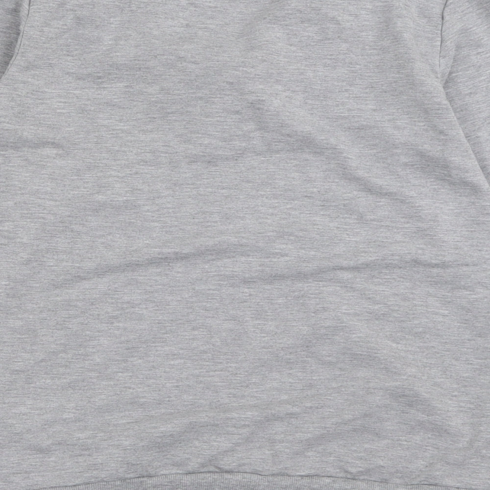 Dorothy Perkins Womens Grey  Polyester Pullover Sweatshirt Size 10  Pullover