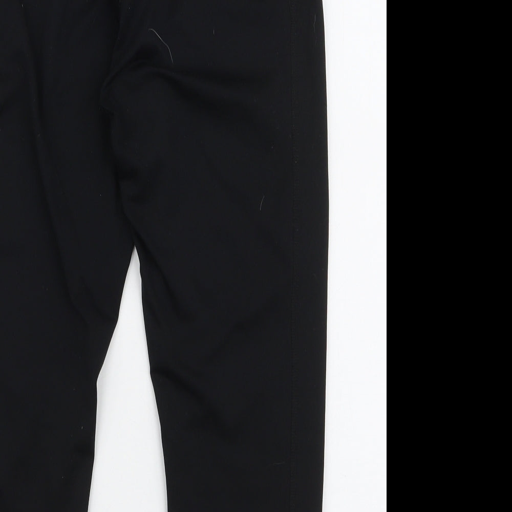 Dunnes Stores Womens Black  Polyester Capri Leggings Size M L21.5 in Slim Pullover