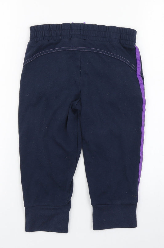 Londsdale Girls Purple  Polyester Jogger Trousers Size 7-8 Years  Regular Pullover