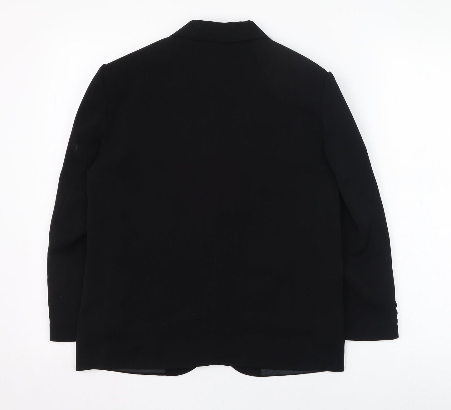 VivaKi Womens Black   Jacket Blazer Size 8  Button
