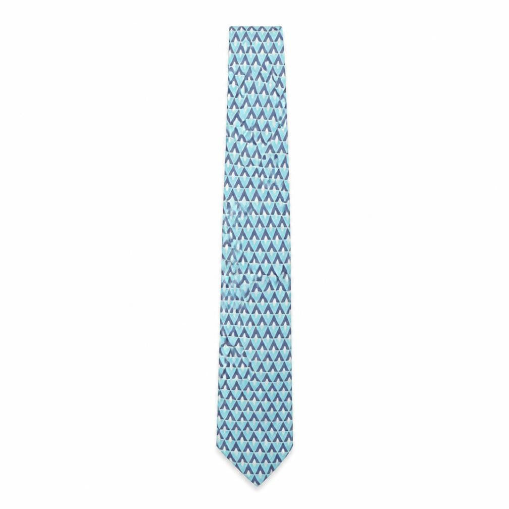 NEXT Mens Multicoloured Geometric Silk Pointed Tie One Size