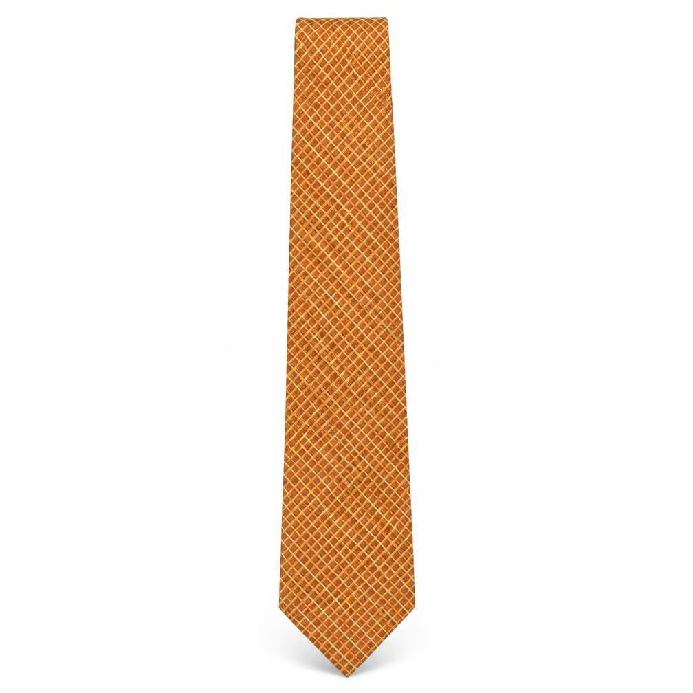 NEXT Mens Multicoloured Plaids & Checks Silk Pointed Tie One Size