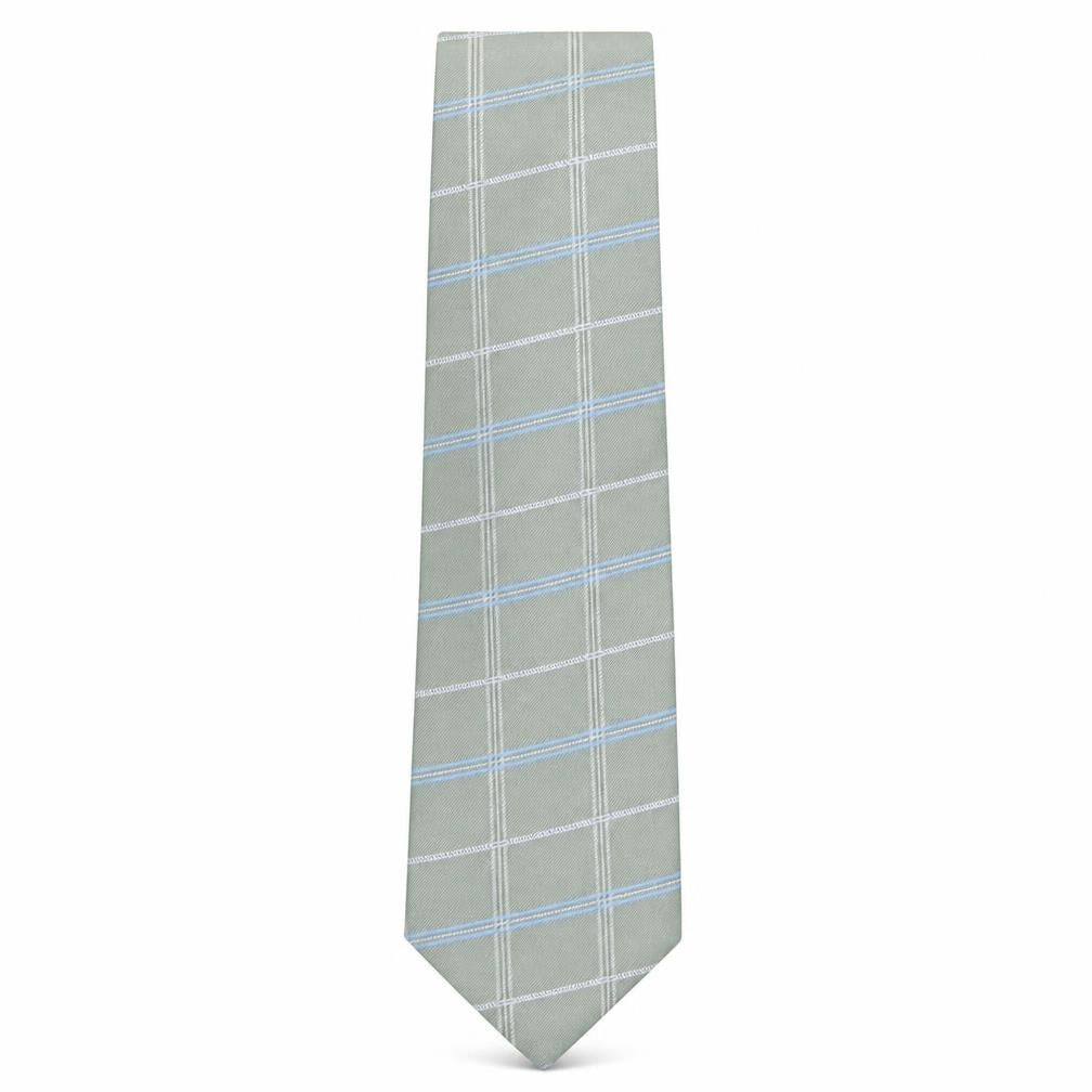 Marks and Spencer Mens Multicoloured Plaids & Checks Polyester Pointed Tie One Size