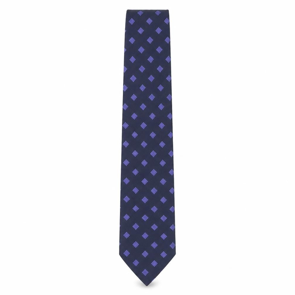 Marks and Spencer Mens Multicoloured Geometric Polyester Pointed Tie One Size