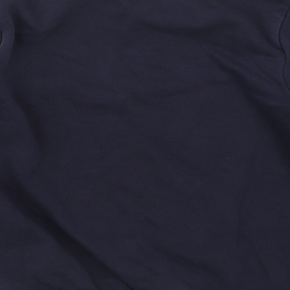 George Boys Blue  Cotton Pullover Sweatshirt Size 5-6 Years  Pullover