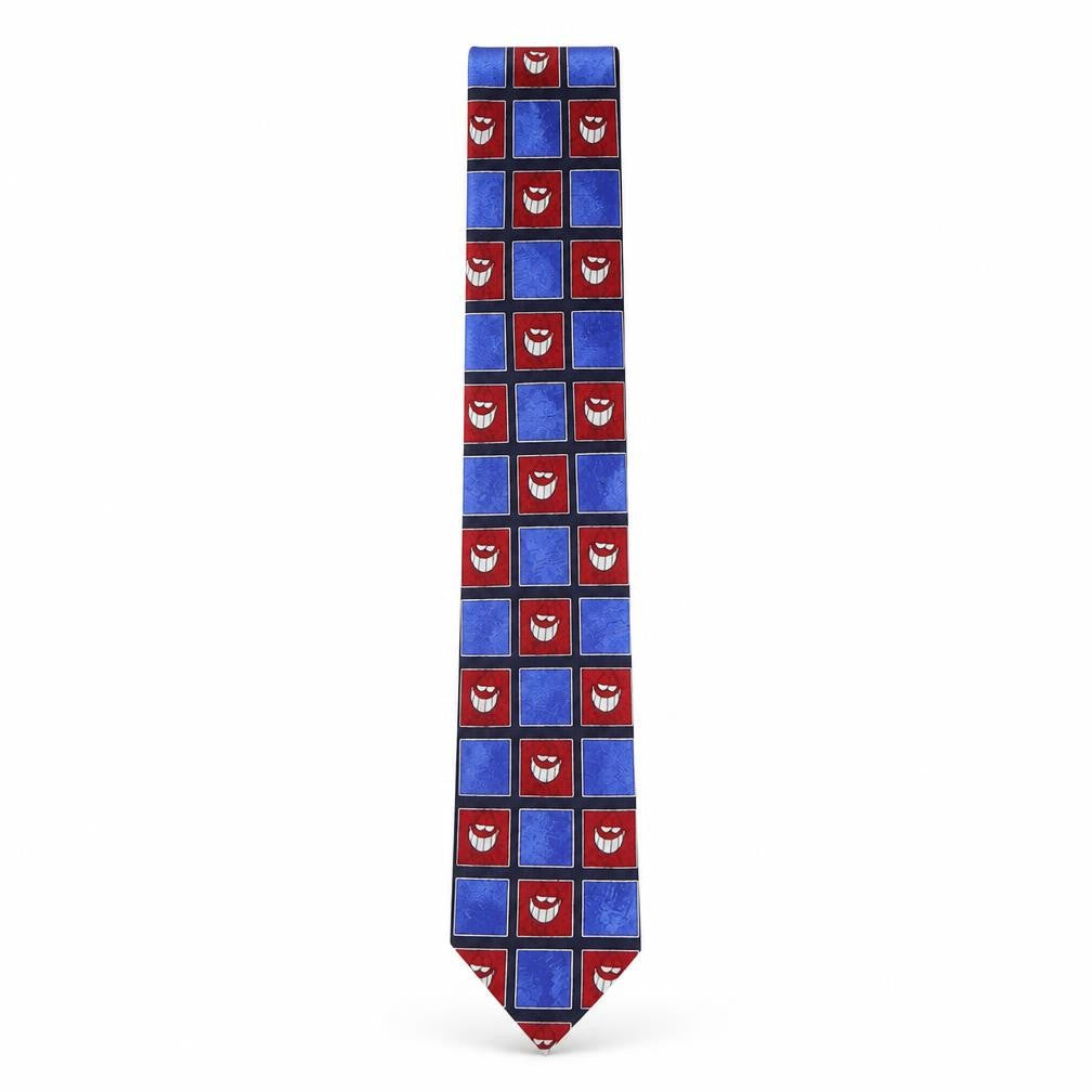 Marks and Spencer Mens Multicoloured Plaids & Checks Polyester Pointed Tie One Size