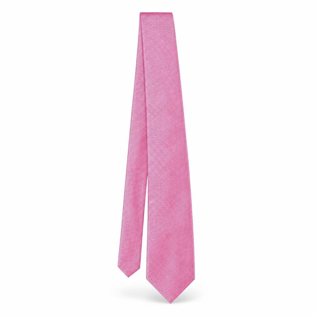 Debenhams  Mens Pink Grenadine Polyester Pointed Tie One Size