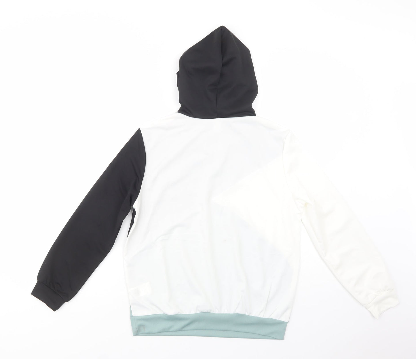 SheIn Girls Multicoloured Colourblock Polyester Pullover Hoodie Size 11-12 Years  Pullover