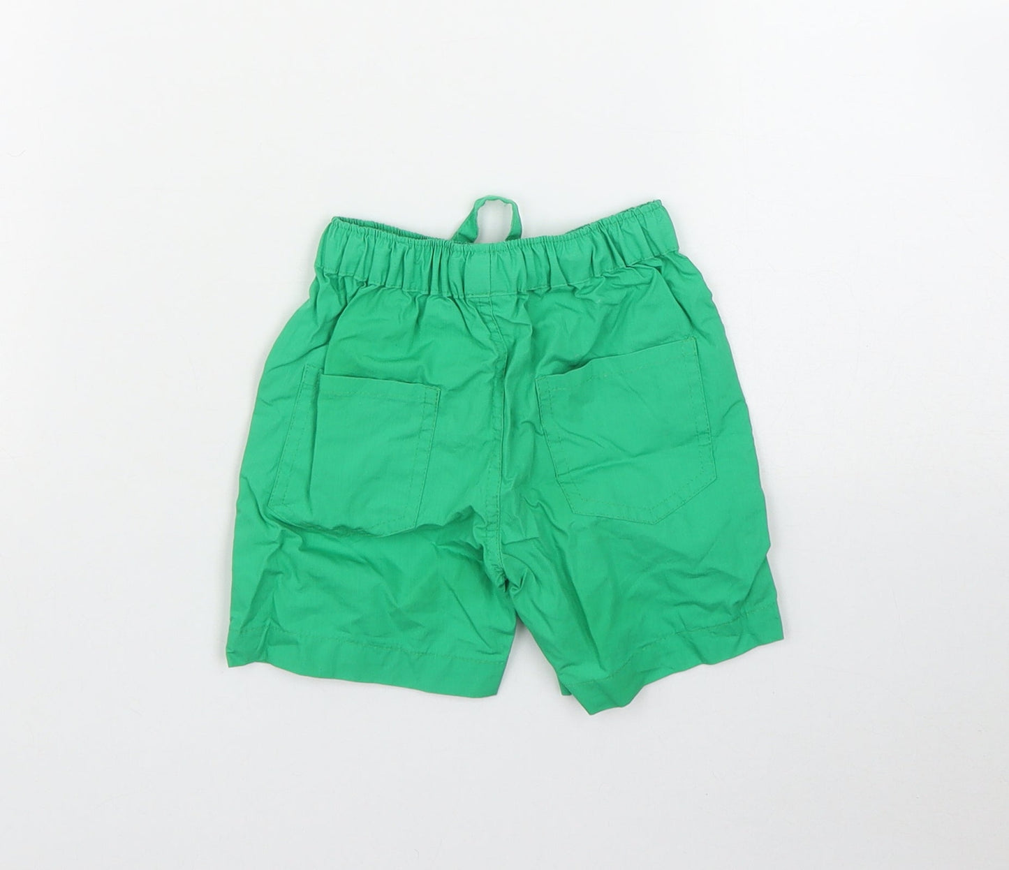 Toffy House Boys Green  Cotton Capri Trousers Size 9-12 Months