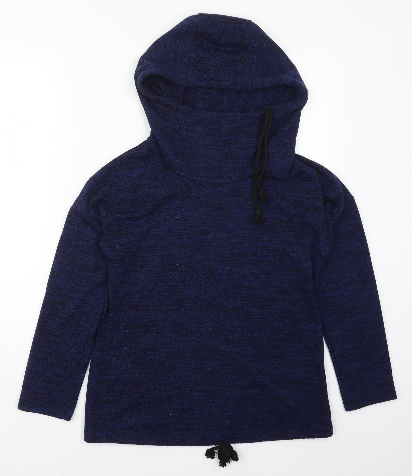 Dorimis Womens Blue  Polyester Pullover Hoodie Size S  Pullover