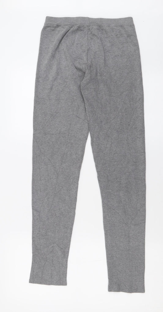 Laetitia Mem Womens Grey  Viscose Capri Trousers Size 26 in L29 in Regular