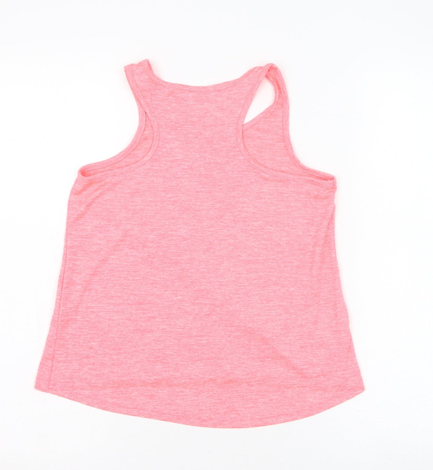 Primark Girls Pink  Polyester Basic Tank Size 11-12 Years Round Neck Pullover