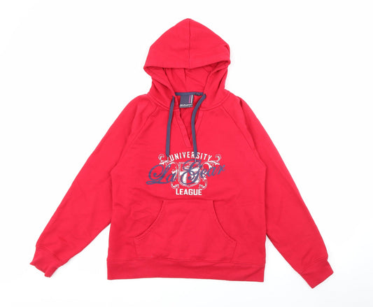 LA Gear Womens Red  Polyester Pullover Hoodie Size S
