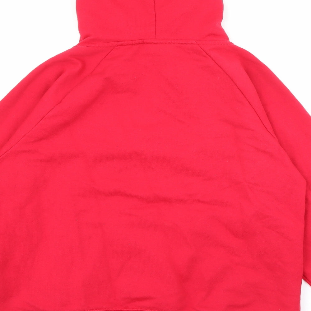 LA Gear Womens Red  Polyester Pullover Hoodie Size S