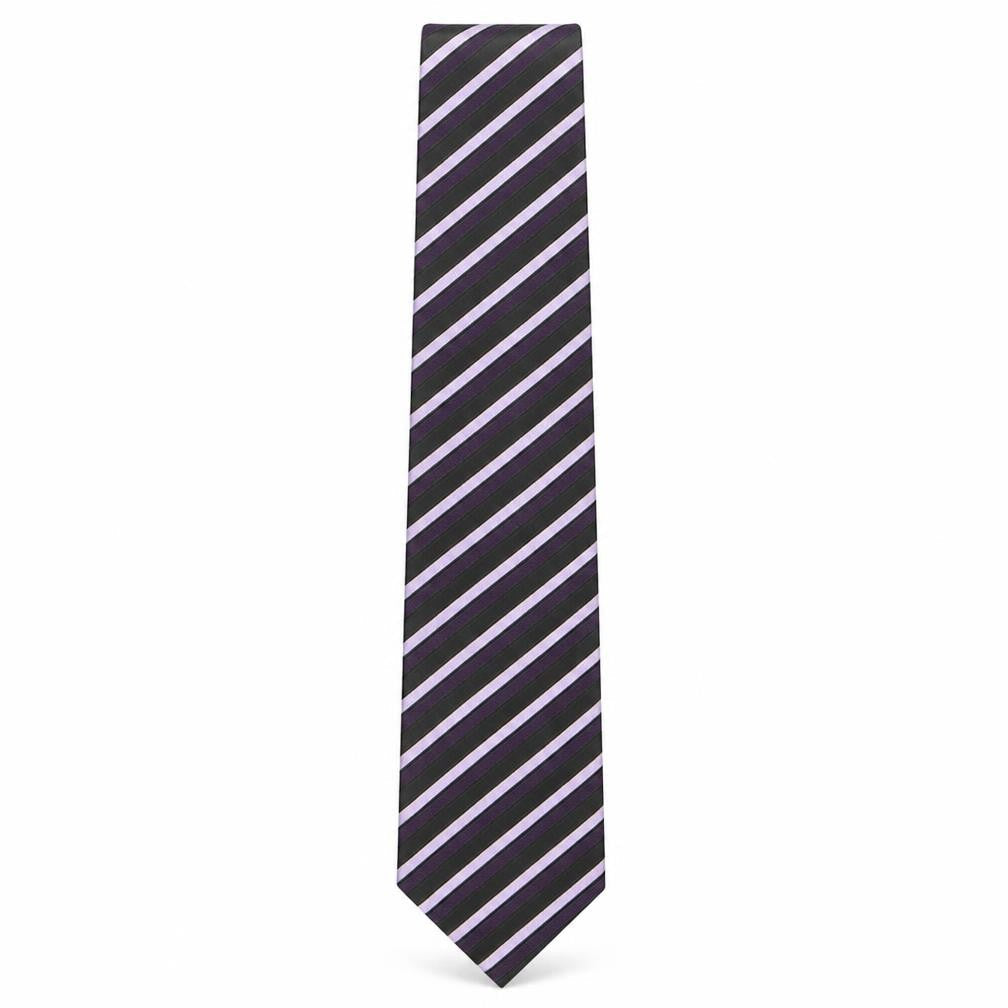 Skopes Mens Multicoloured Striped Polyester Pointed Tie One Size