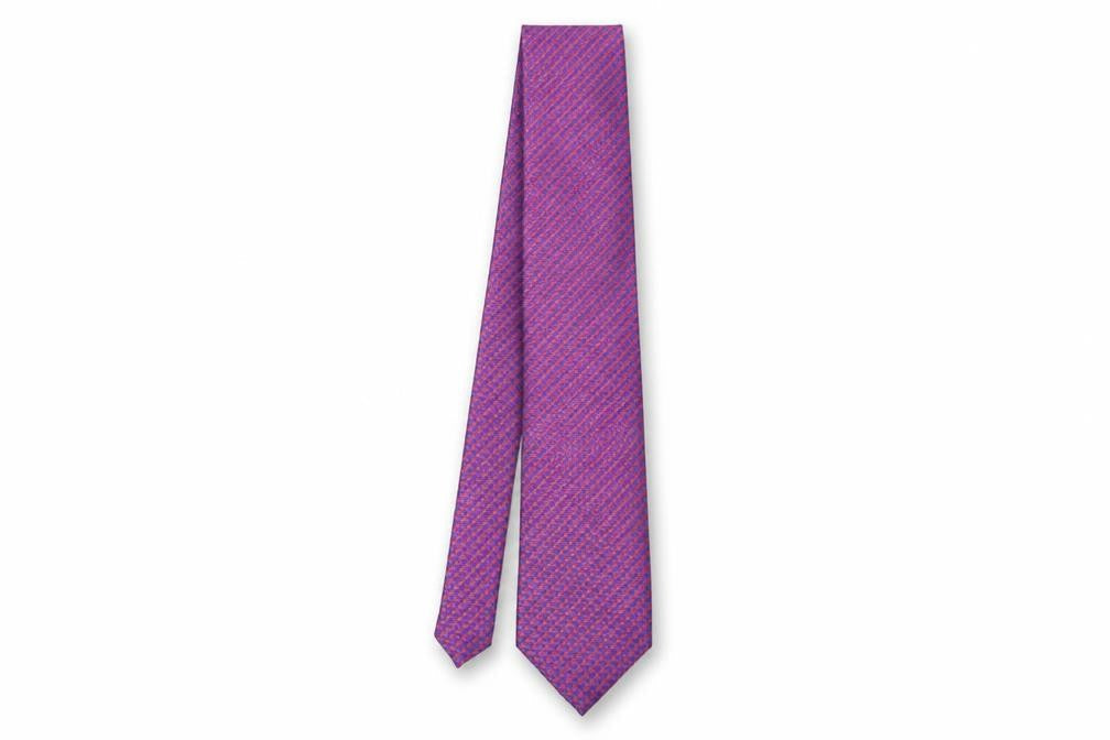 Debenhams Mens Multicoloured Houndstooth Polyester Pointed Tie One Size