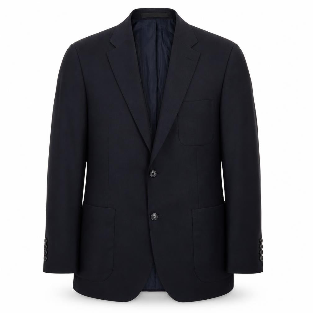 Marks and Spencer Mens Blue  Polyester Jacket Blazer Size 40