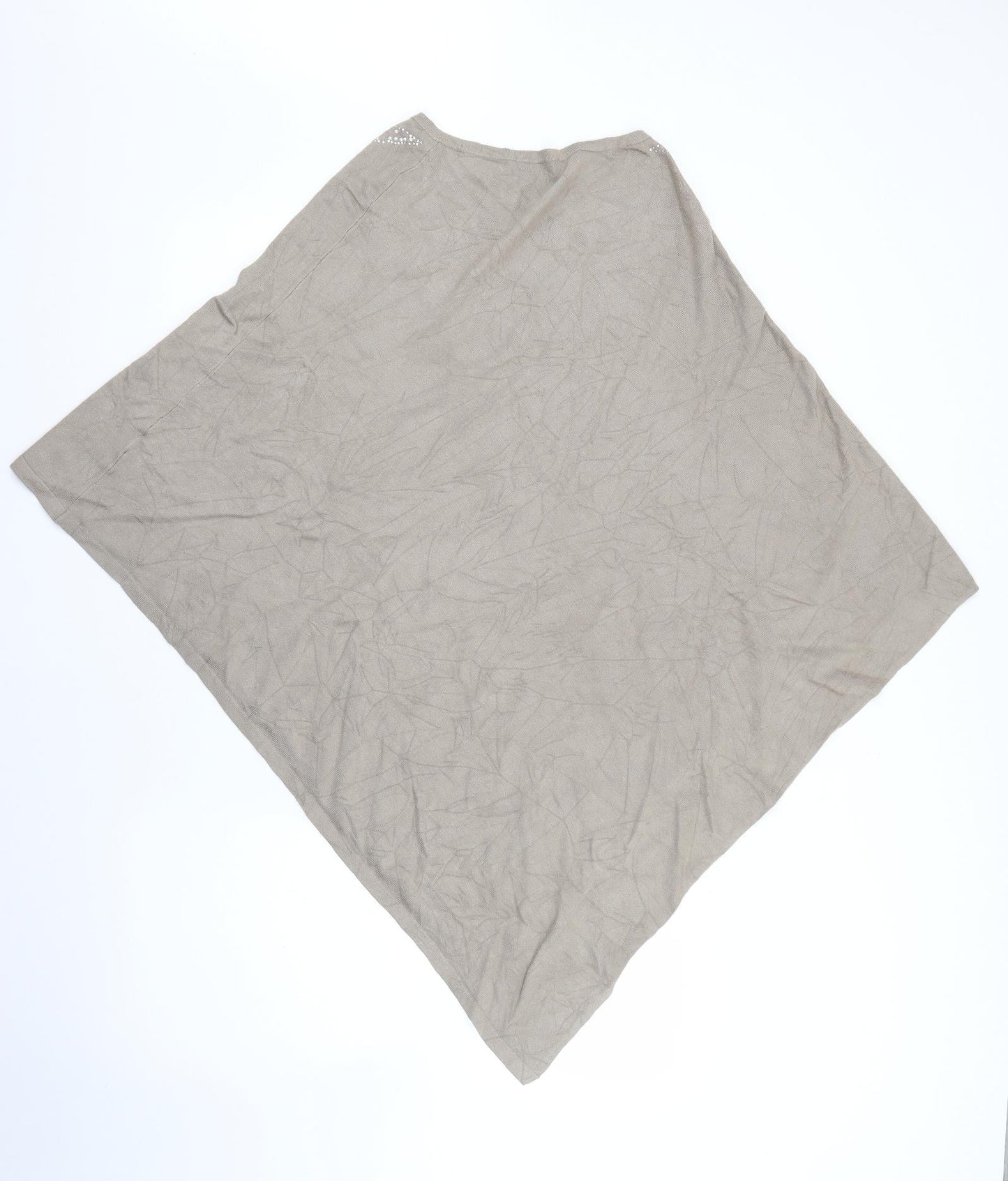 Frank Ushen Womens Grey   Jacket Poncho One Size