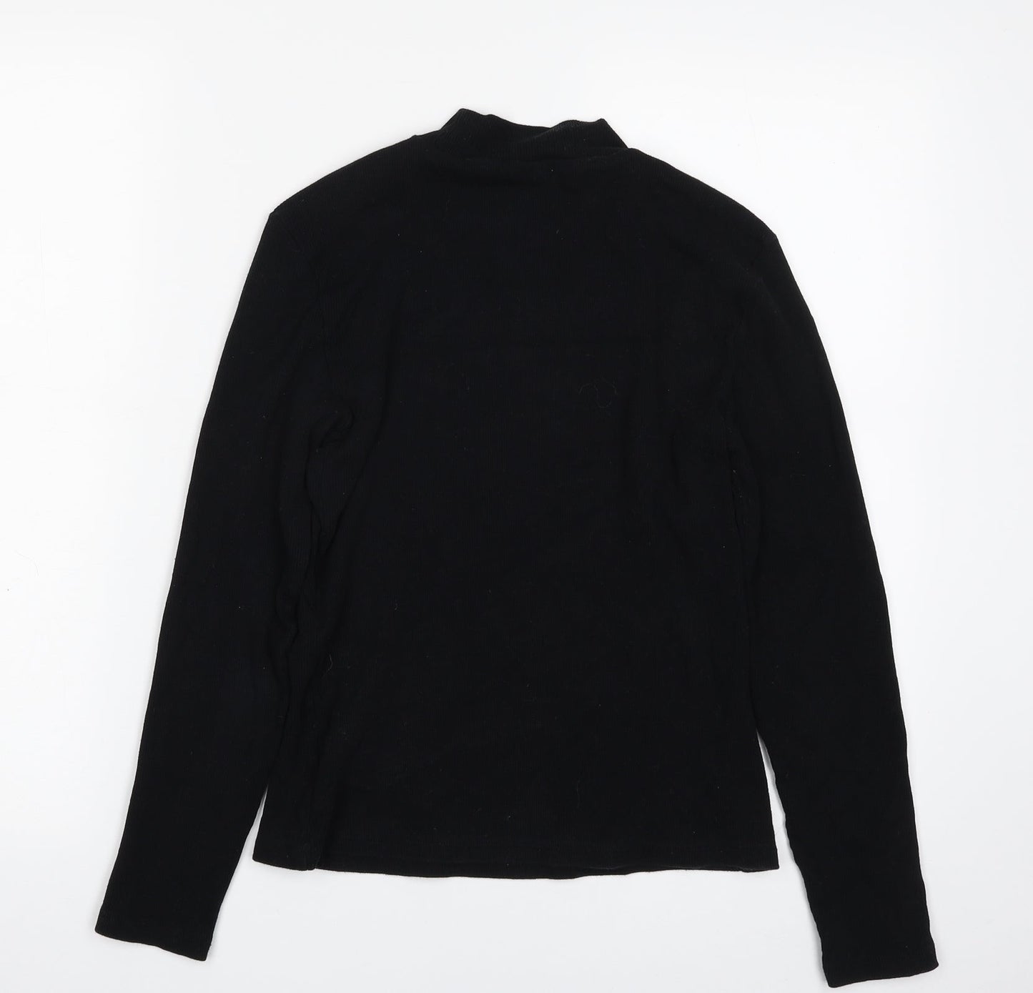 VERO MODA Womens Black  Cotton Pullover Sweatshirt Size M  Pullover