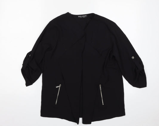 Select Womens Black   Jacket  Size 8