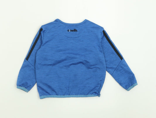 Oneill Boys Blue  Polyester Pullover Casual Size 18-24 Months Crew Neck Pullover