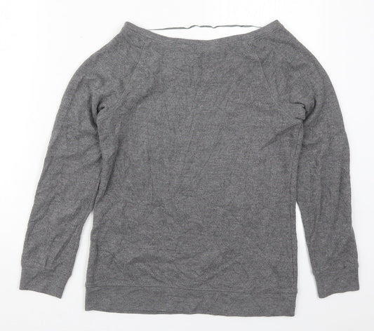 Hunkemöller Womens Grey  Polyester Pullover Sweatshirt Size S  Pullover