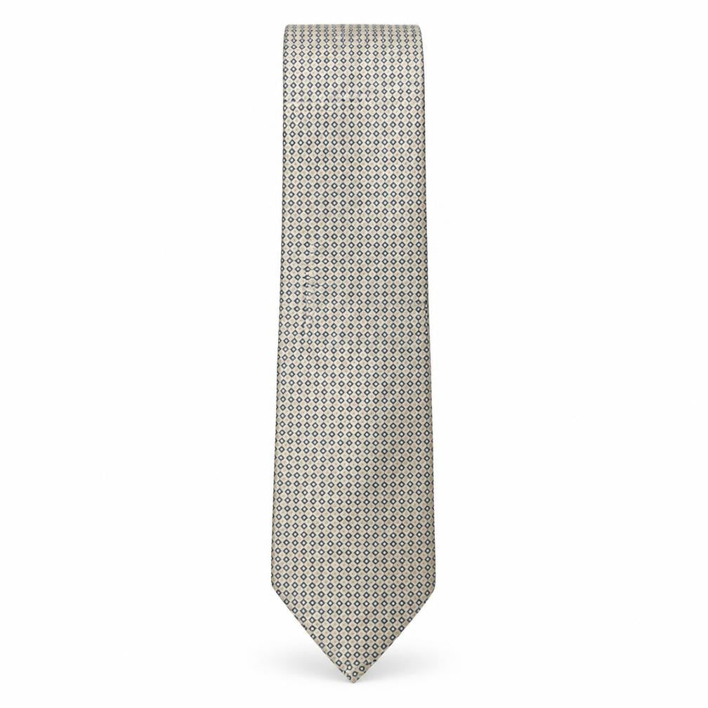 Marks and Spencer Mens Multicoloured Geometric Polyester Pointed Tie One Size