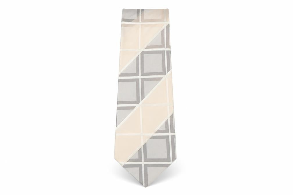 NEXT Mens Multicoloured Plaids & Checks Silk Pointed Tie One Size