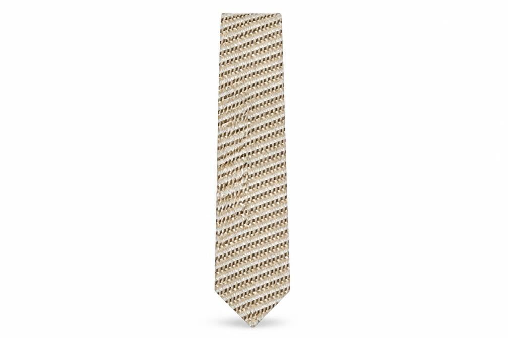 Marks and Spencer Mens Multicoloured Geometric Polyester Pointed Tie One Size