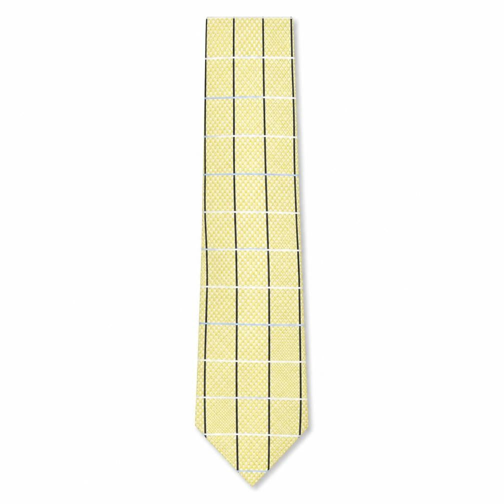 Greenwoods Mens Multicoloured Plaids & Checks Polyester Pointed Tie One Size