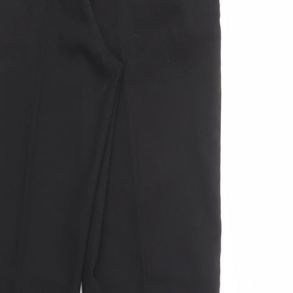 George Girls Black  Polyester Dress Pants Trousers Size 13-14 Years  Regular Button - School Wear