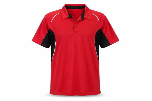 Cypress Point Mens Red  Polyester  Polo Size XL Collared Pullover