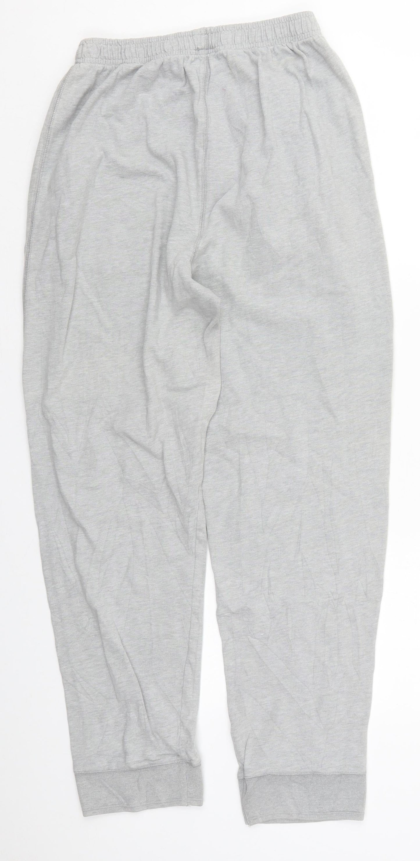 NEXT Womens Grey  Cotton Sweatpants Trousers Size 10 L28 in Regular
