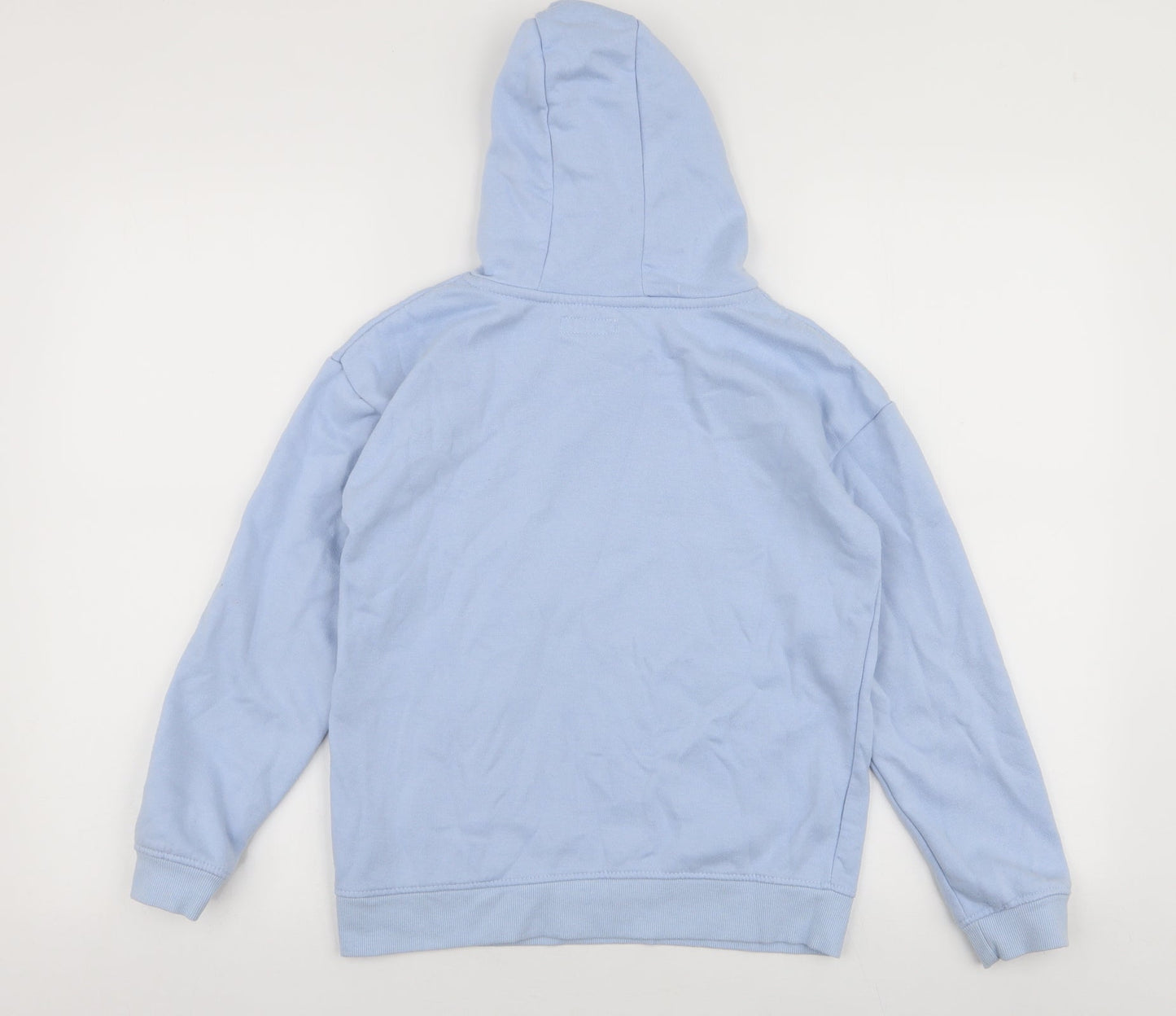Primark Girls Blue  Cotton Pullover Hoodie Size 10-11 Years  Pullover - Change